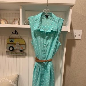 Polka dot rockabilly sundress